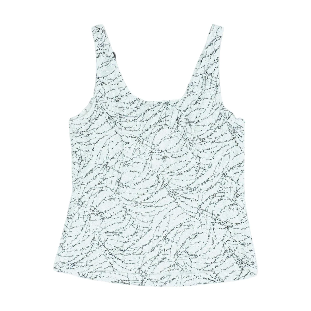 White Print Blouse - Image 2