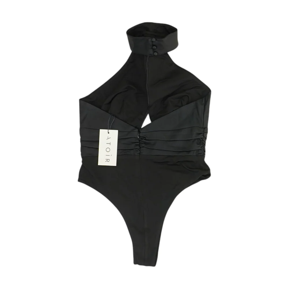 Black Bodysuit Blouse - Image 2