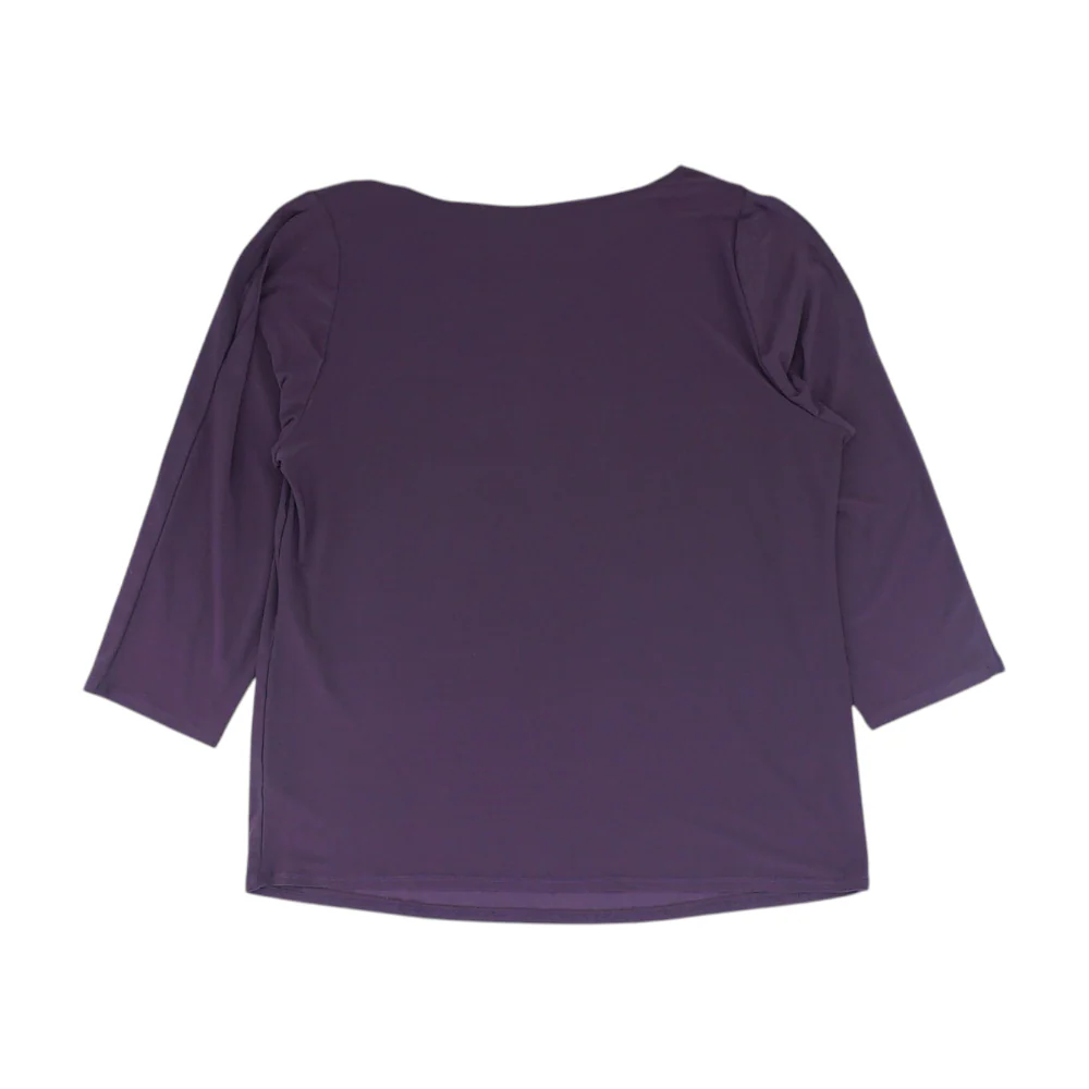 Deep Purple Blouse - Image 2