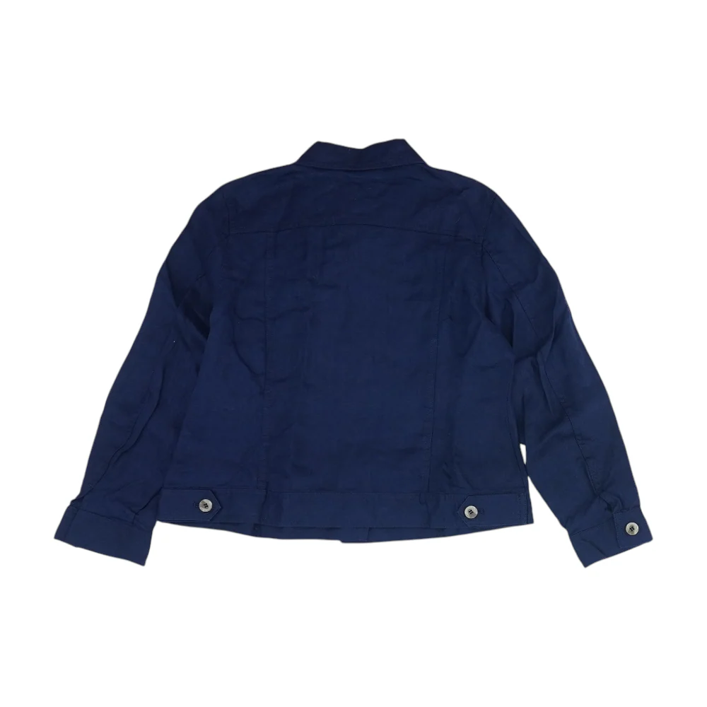 Navy Petite Blouse - Image 2