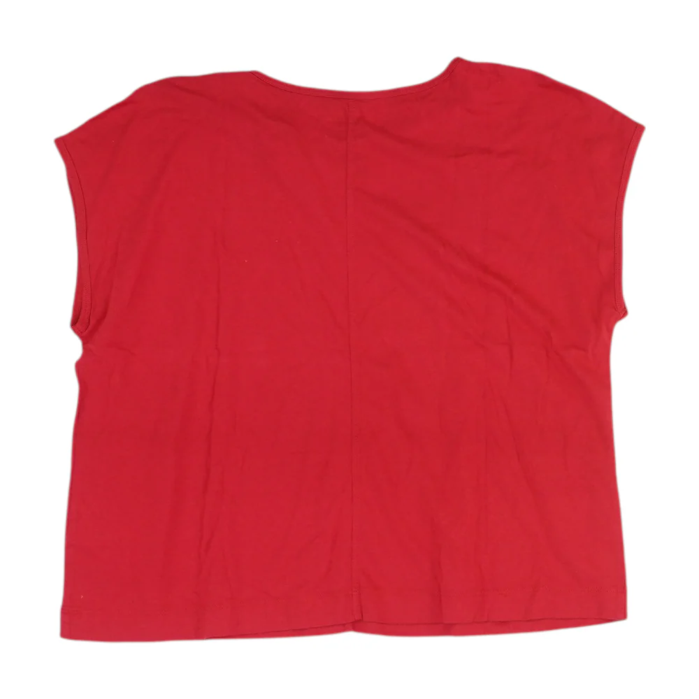 Red Petite Blouse - Image 2