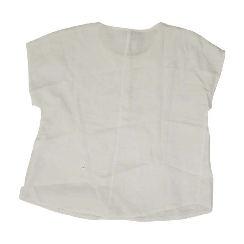 White Petite Blouse - Image 2