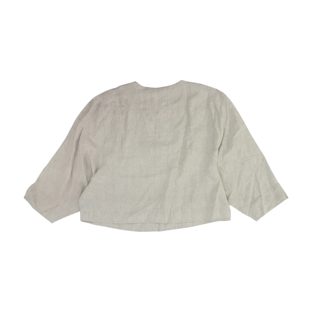 Gray Petite Blouse - Image 2