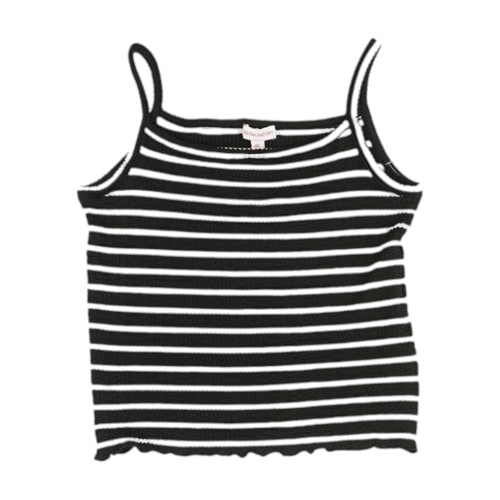 Black Striped Blouse