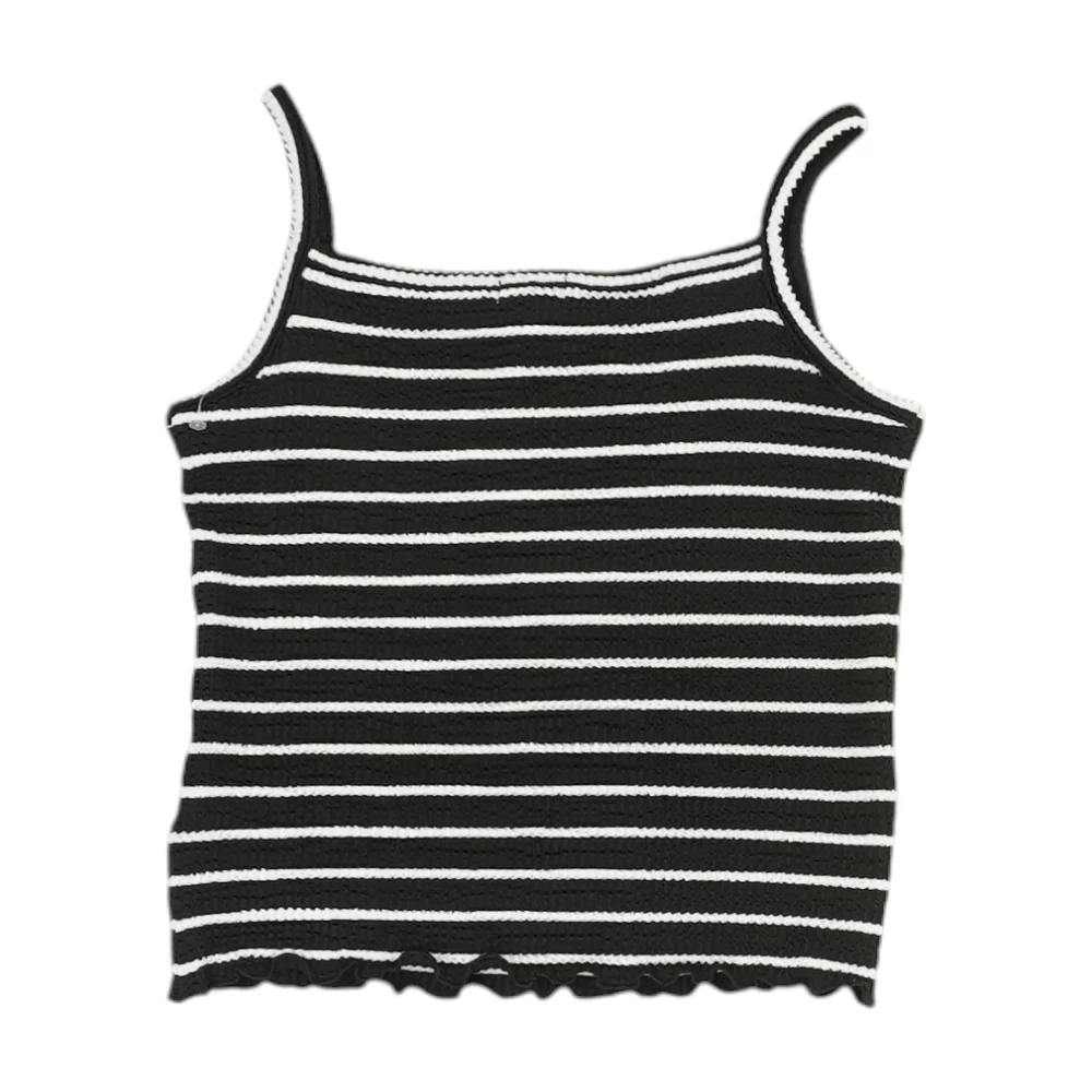 Black Striped Blouse - Image 2