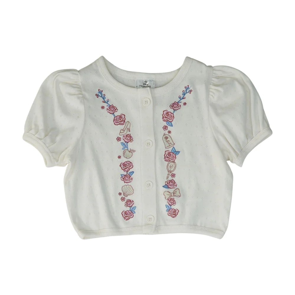 Ivory Floral Blouse
