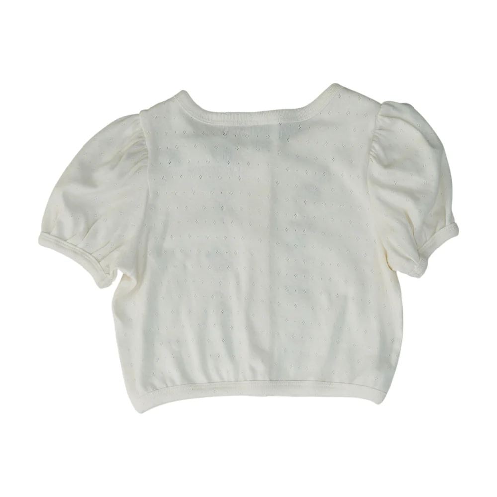 Ivory Floral Blouse - Image 2