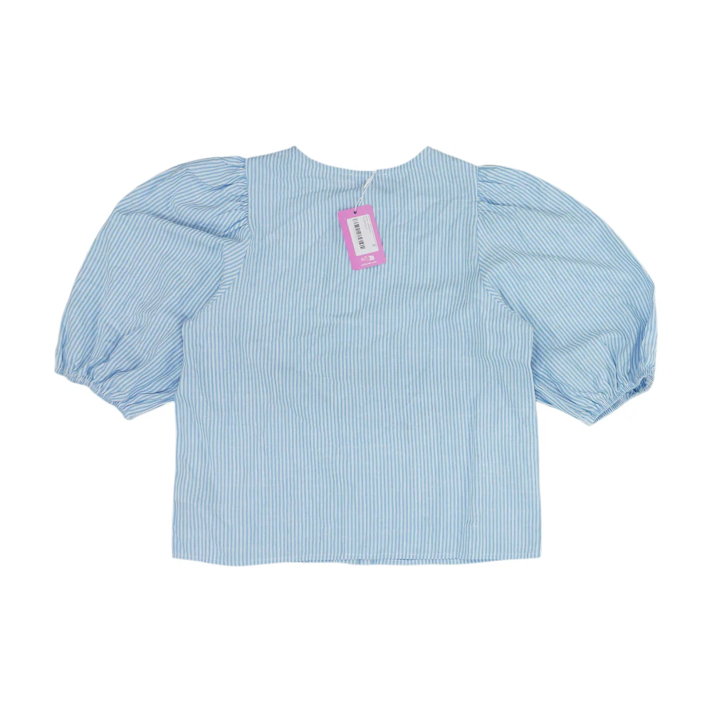 Blue Striped Blouse - Image 2