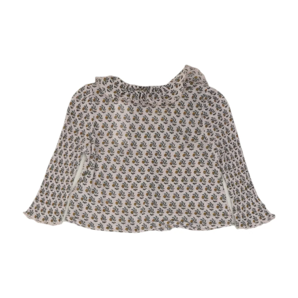 Purple Floral Blouse - Image 2