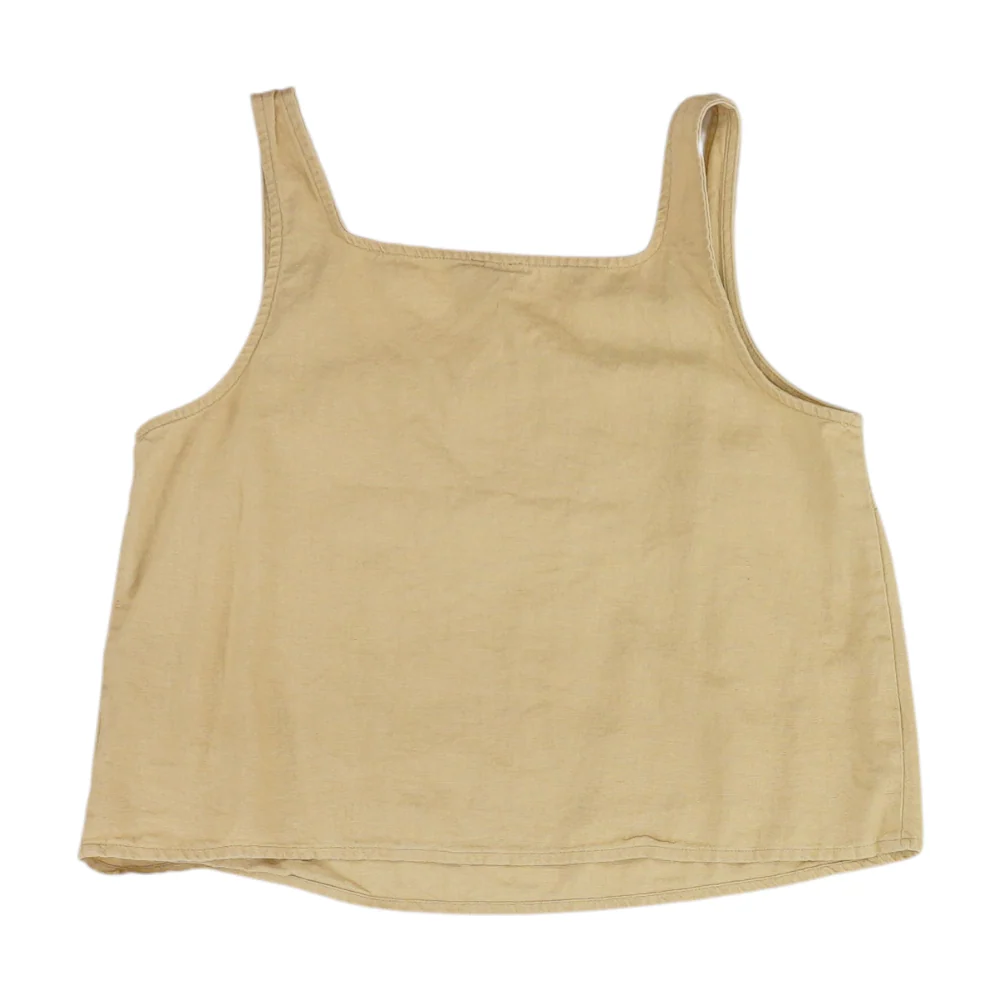 Beige Cropped Blouse - Image 2