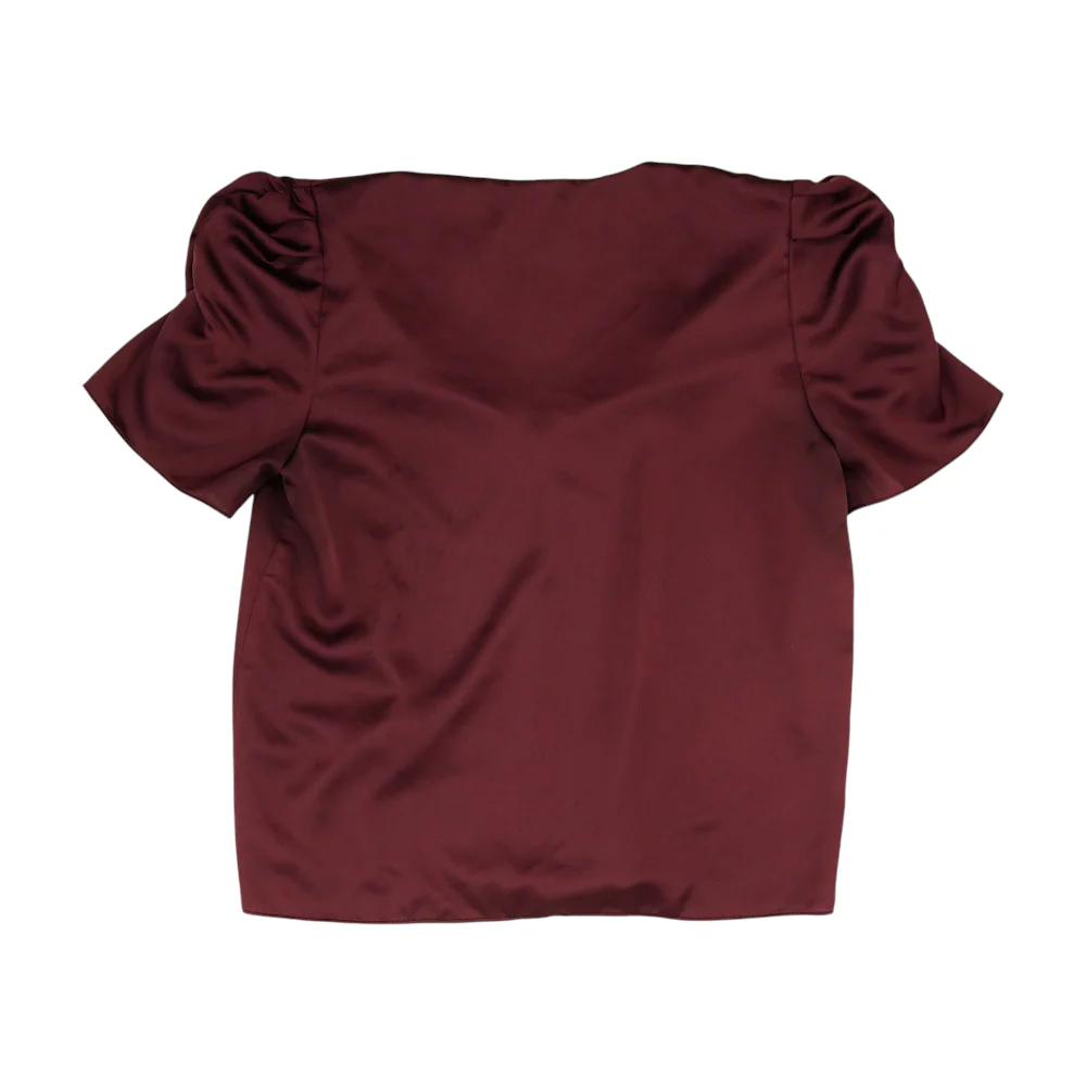 Burgundy Blouse - Image 2