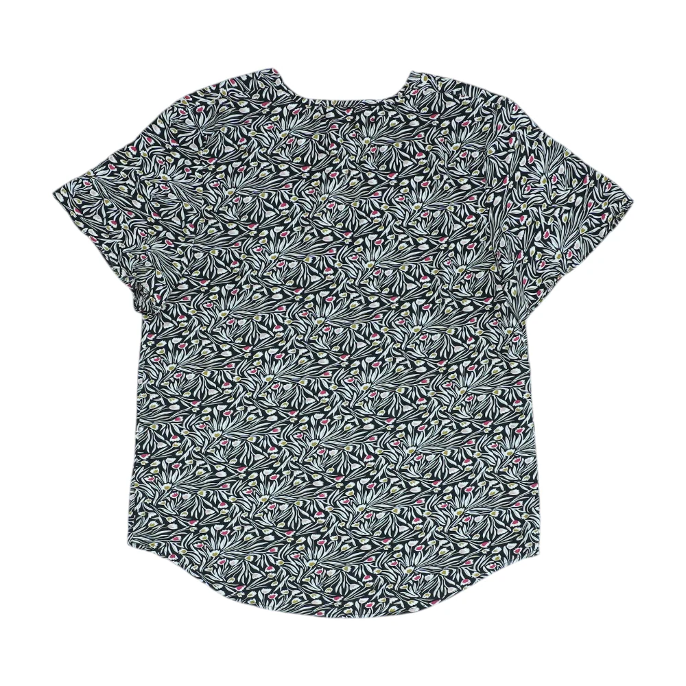 Black Floral Blouse - Image 2