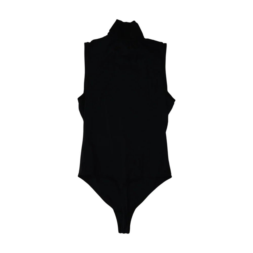 Black Bodysuit Blouse - Image 2