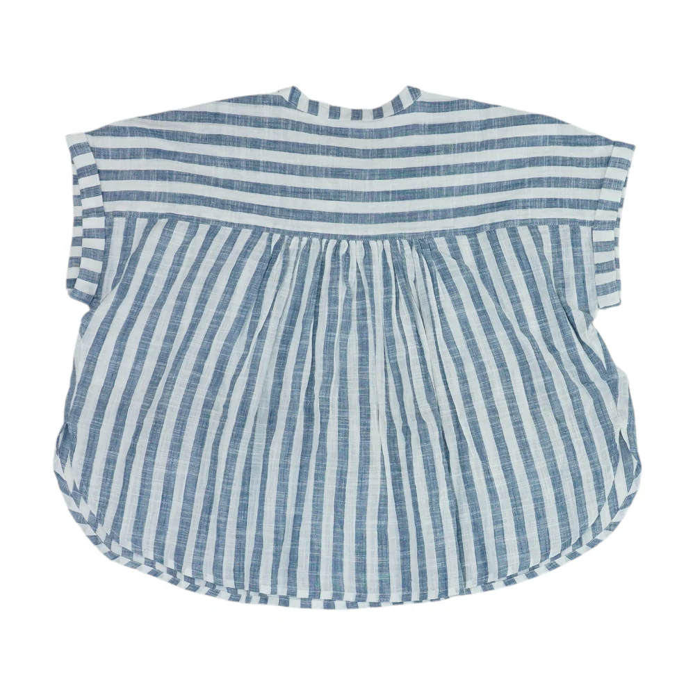 Blue Striped Blouse - Image 2
