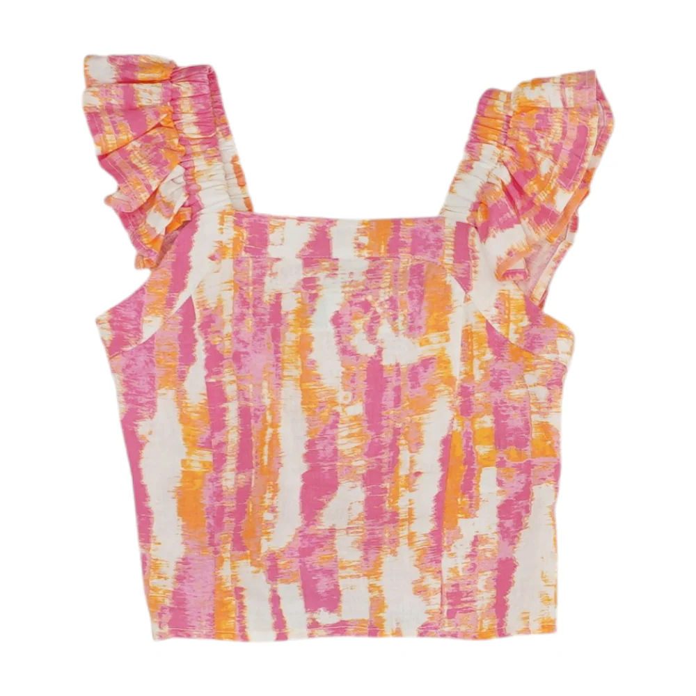 Multi Tie-Dye Blouse