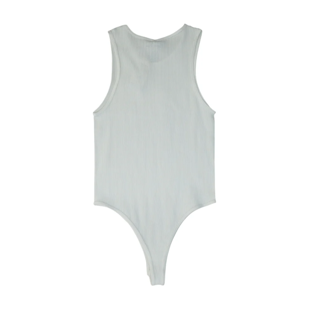 White Bodysuit Blouse - Image 2