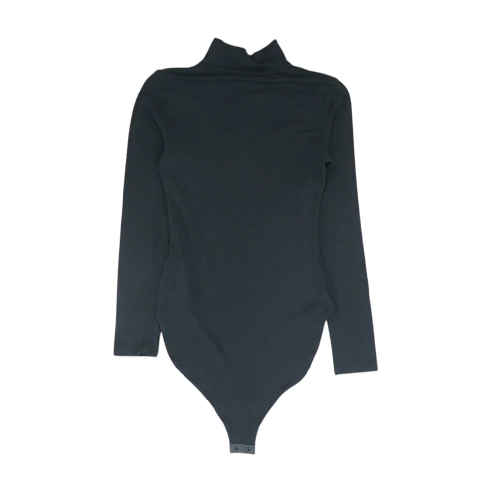 Black Bodysuit Blouse - Image 2