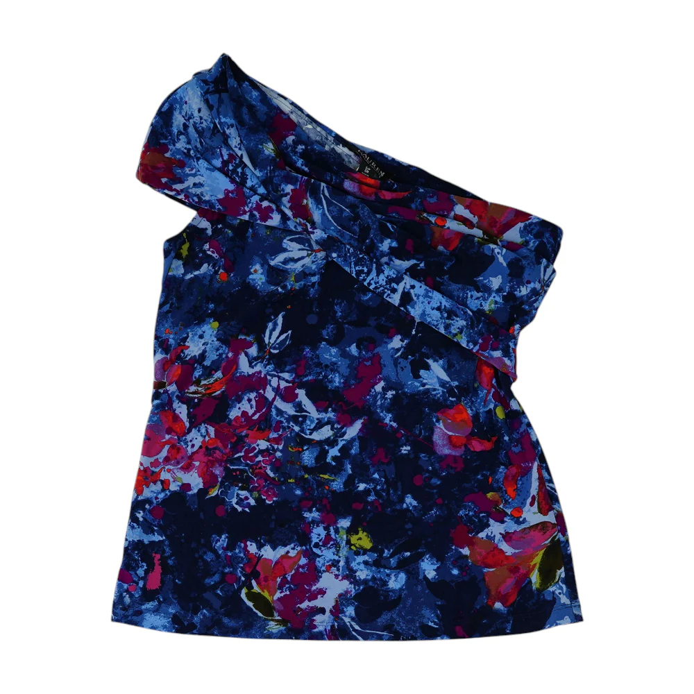 Multi Graphic Blouse