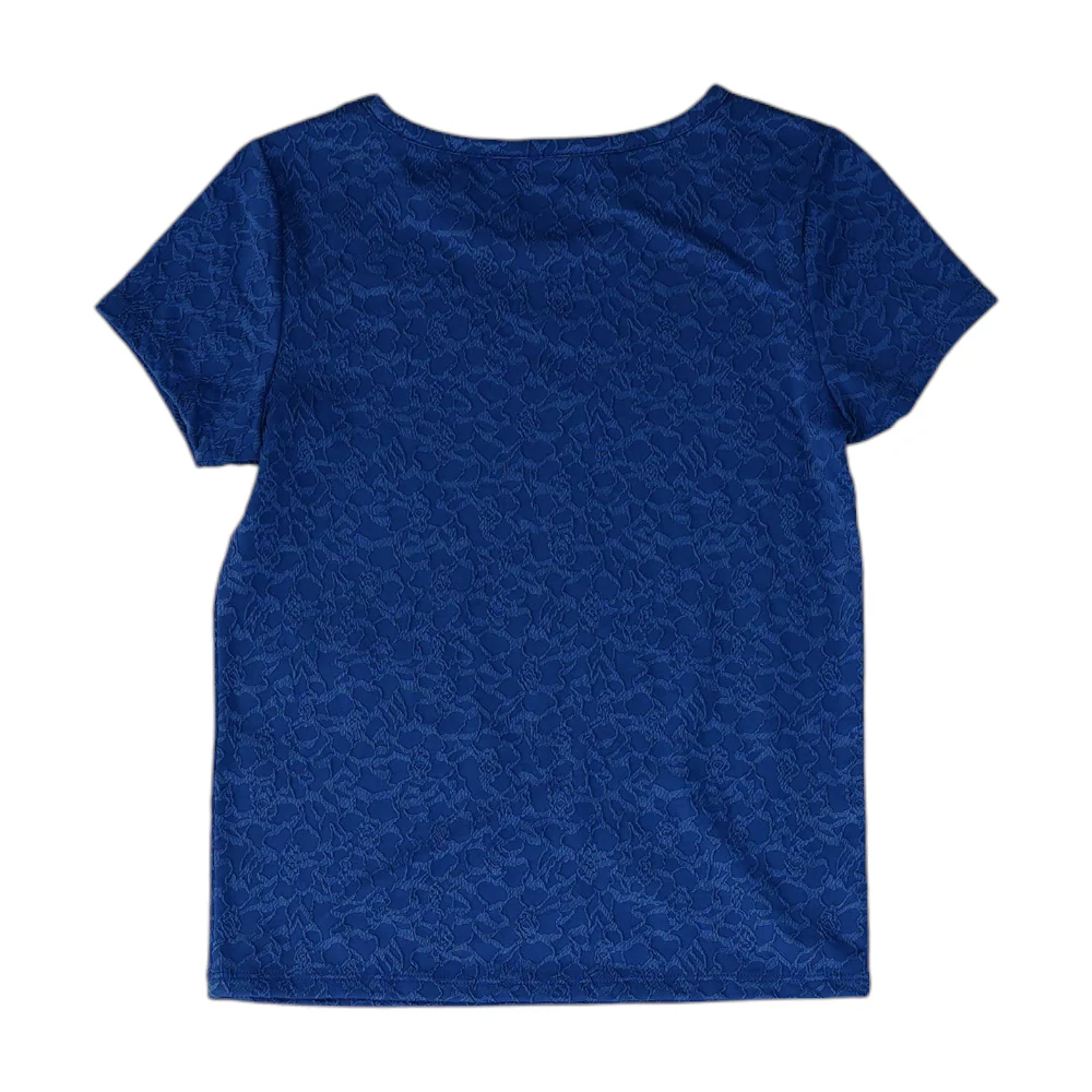 Blue Print Blouse - Image 2