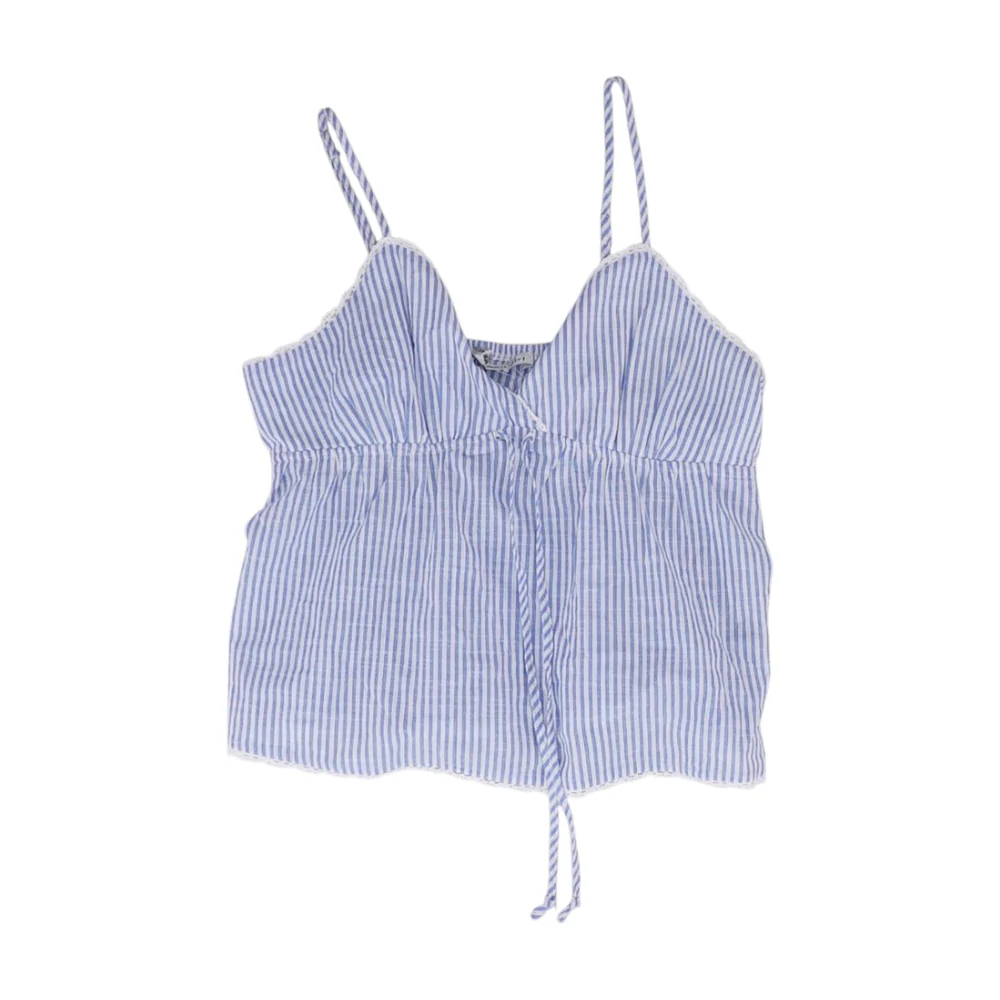 Blue Striped Blouse