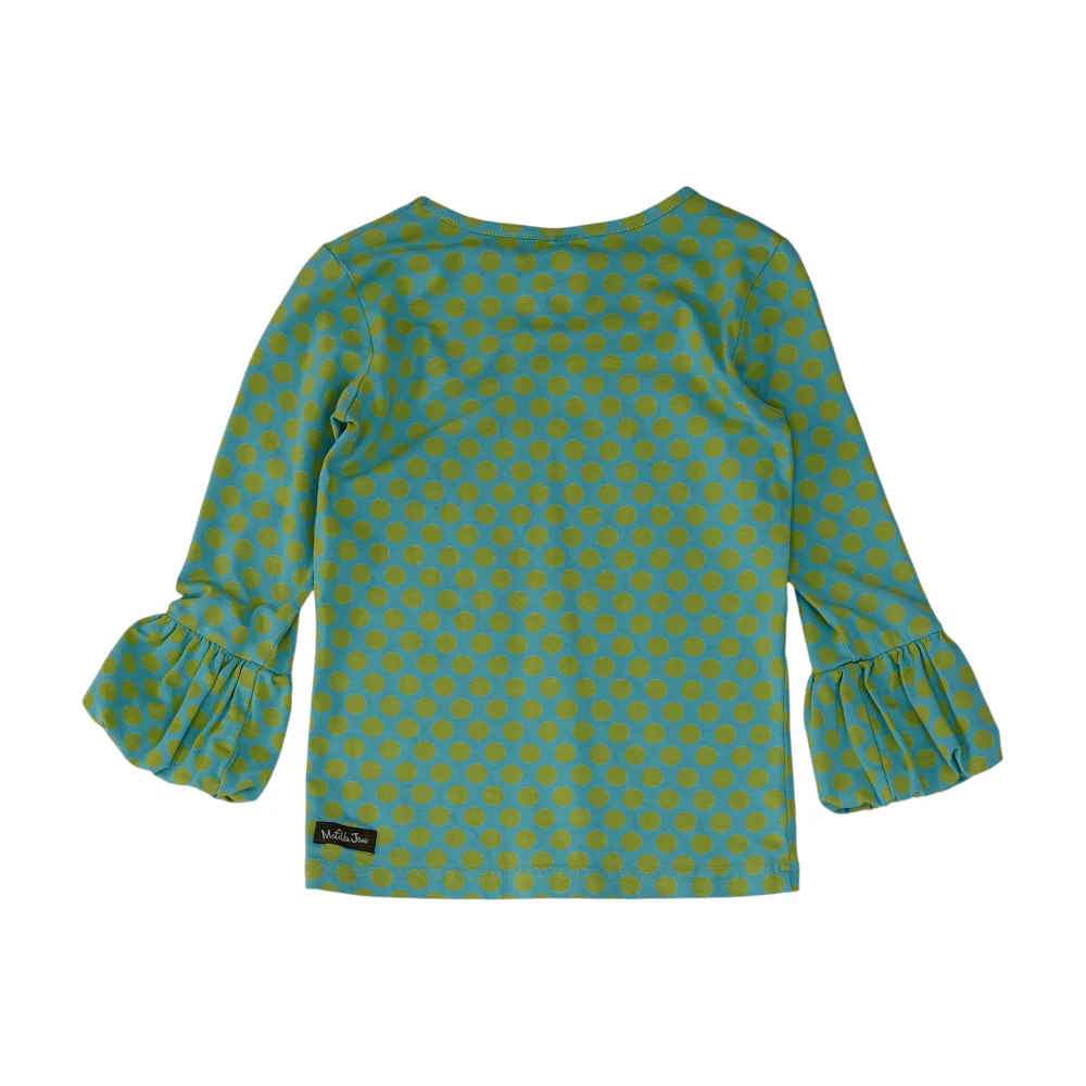 Blue Polka Dot Blouse - Image 2