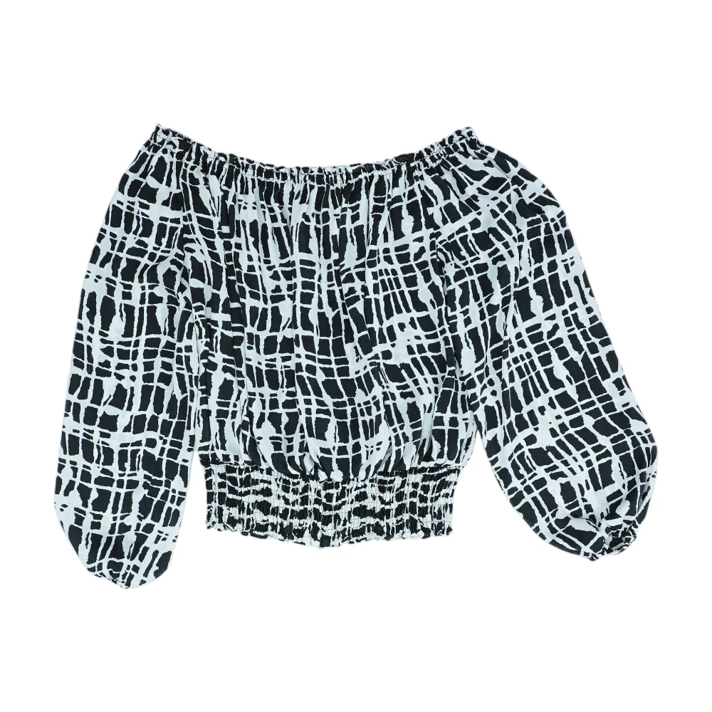 Multi Geometric Blouse - Image 2