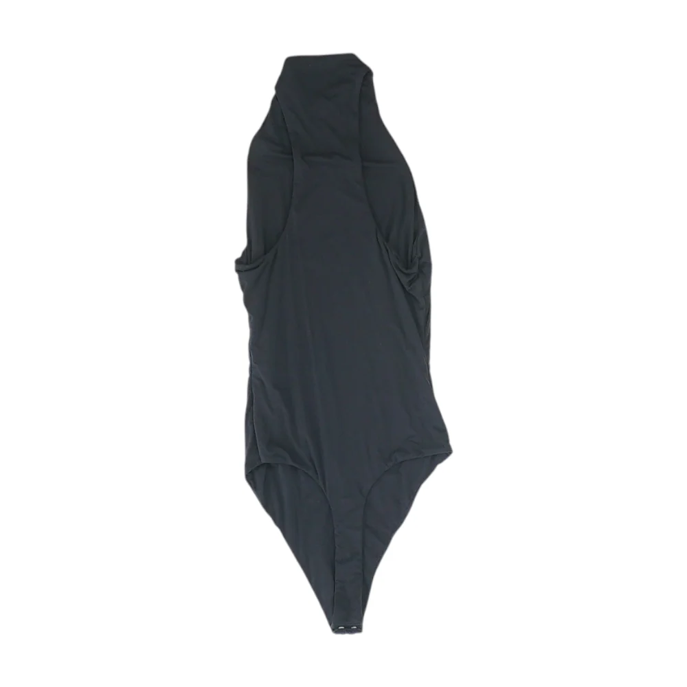 Black Bodysuit Blouse - Image 2