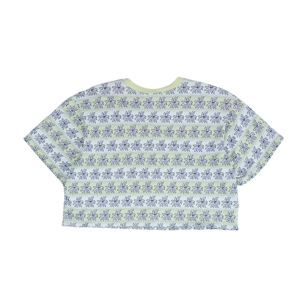 Green Floral Blouse - Image 2