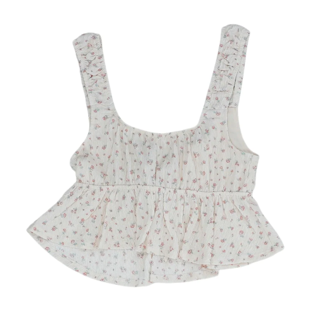 Pink Floral Blouse - Image 2