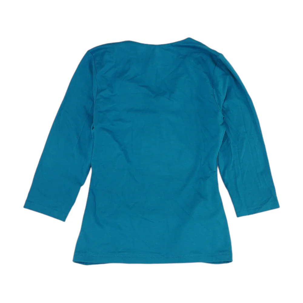 Teal Petite Blouse - Image 2