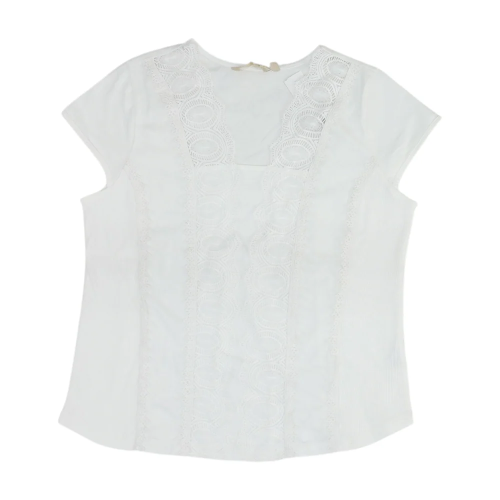 White Petite Blouse
