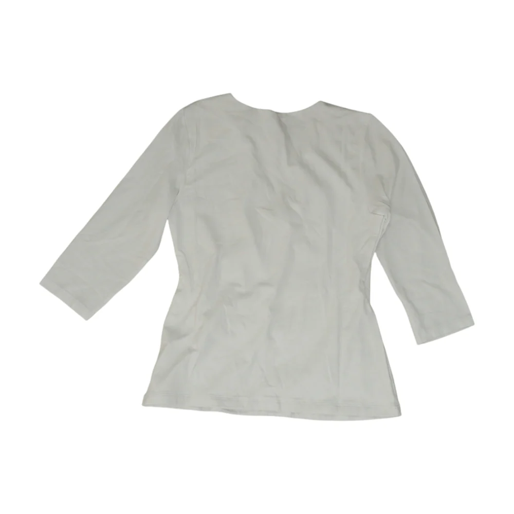 White Petite Blouse - Image 2
