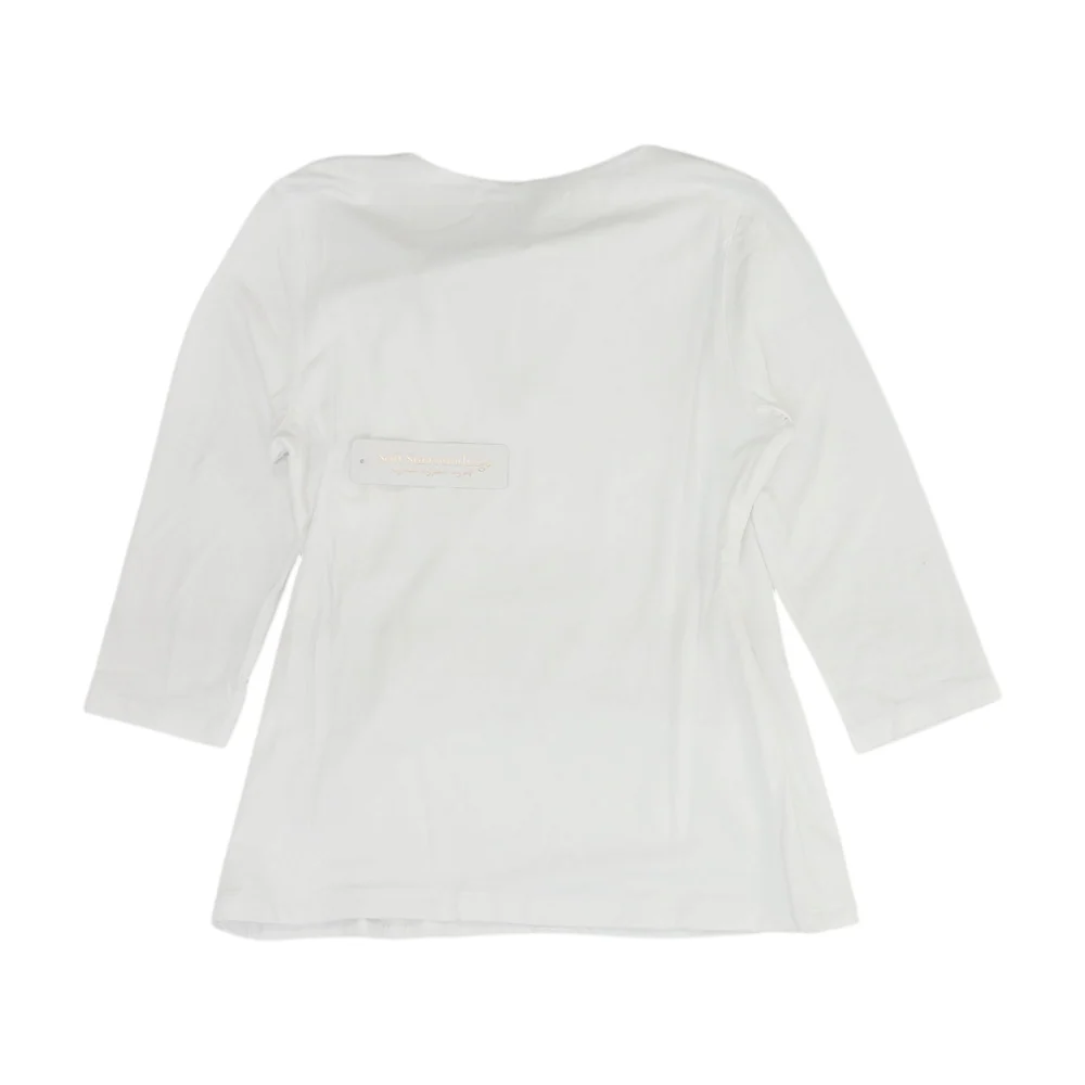 White Petite Blouse - Image 2