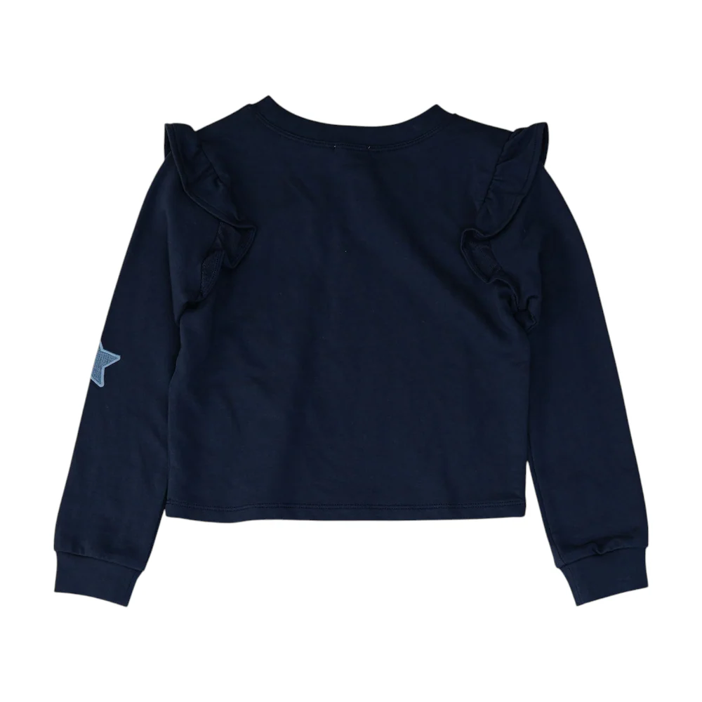Navy Graphic Blouse - Image 2