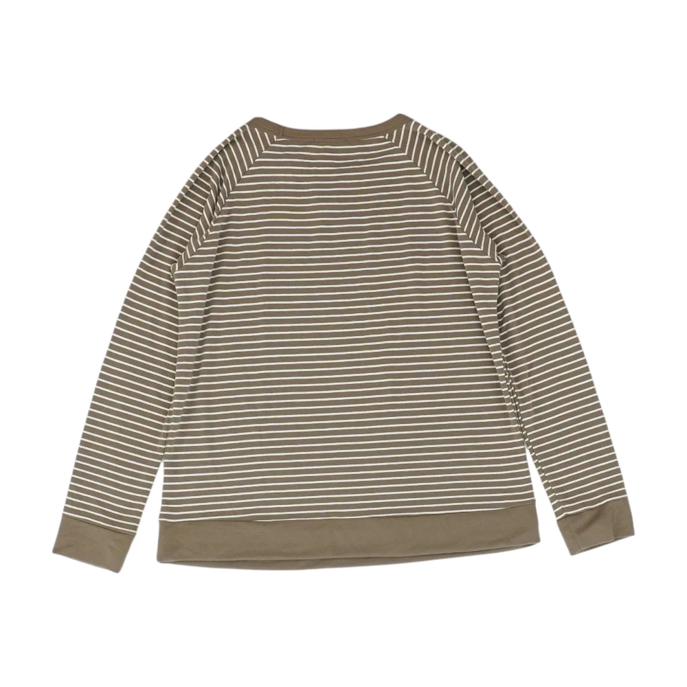 Brown Striped Blouse - Image 2