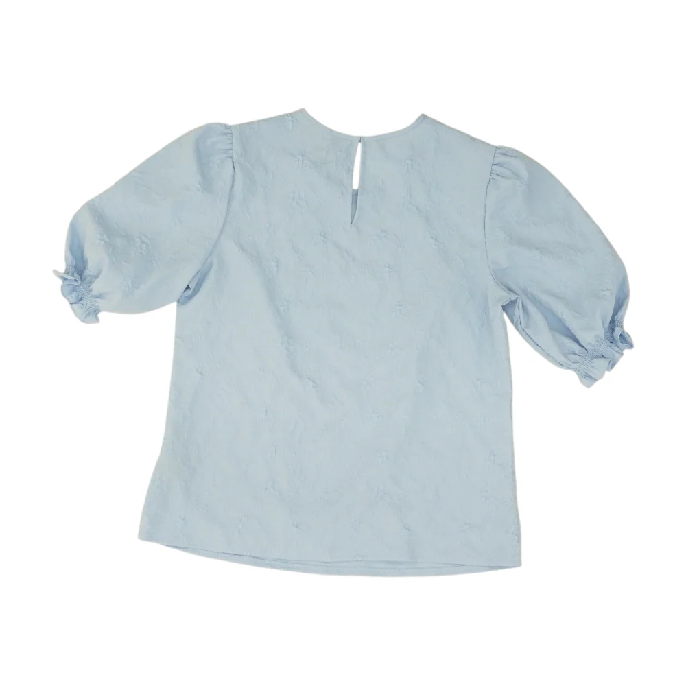 Blue Floral Blouse - Image 2