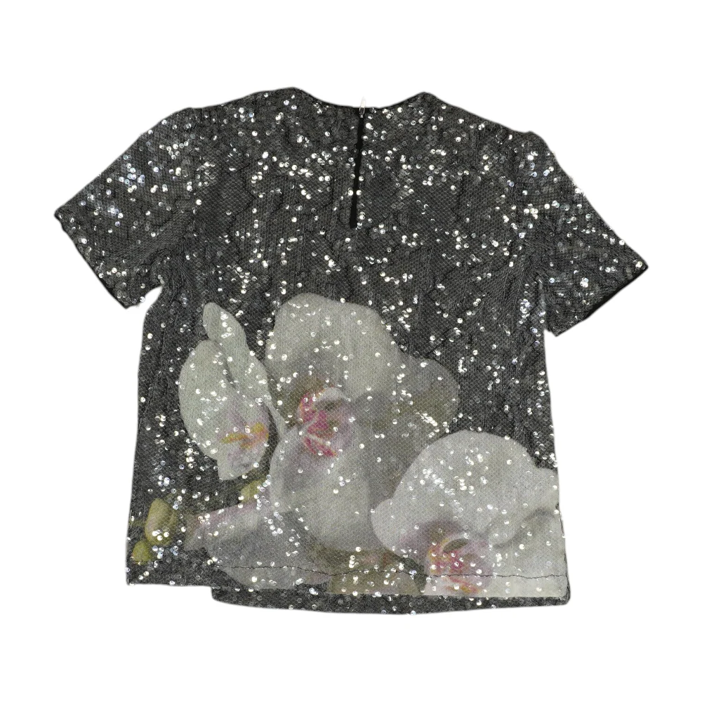 Black Floral Blouse - Image 2