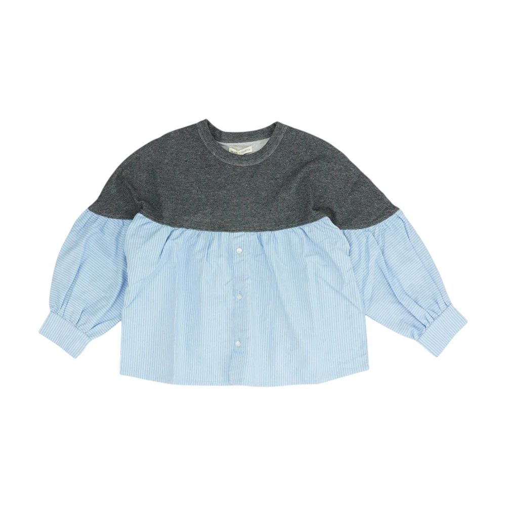 Blue Striped Blouse