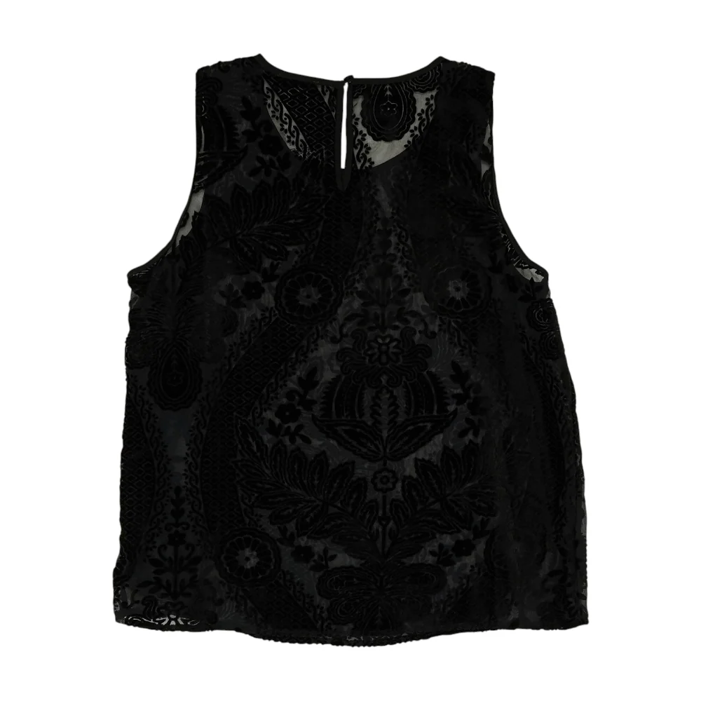 Black Floral Blouse - Image 2