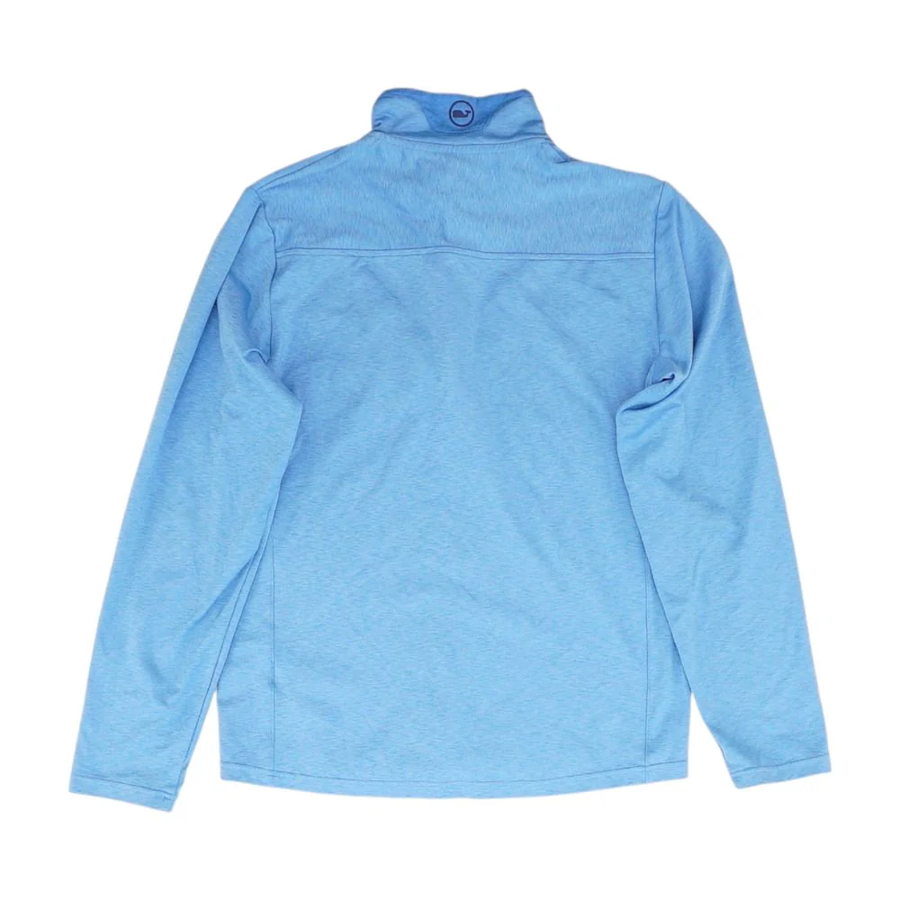 Blue 1/4 Zip Pullover - Image 2
