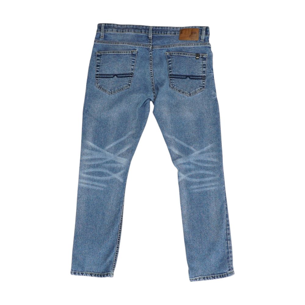 Blue Athletic Jeans - Image 2