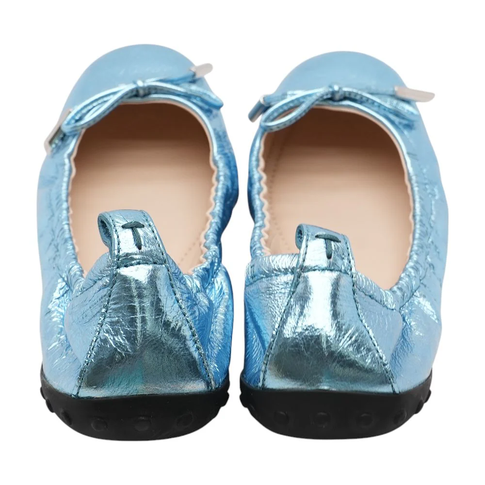 Blue Ballet Flats - Image 2
