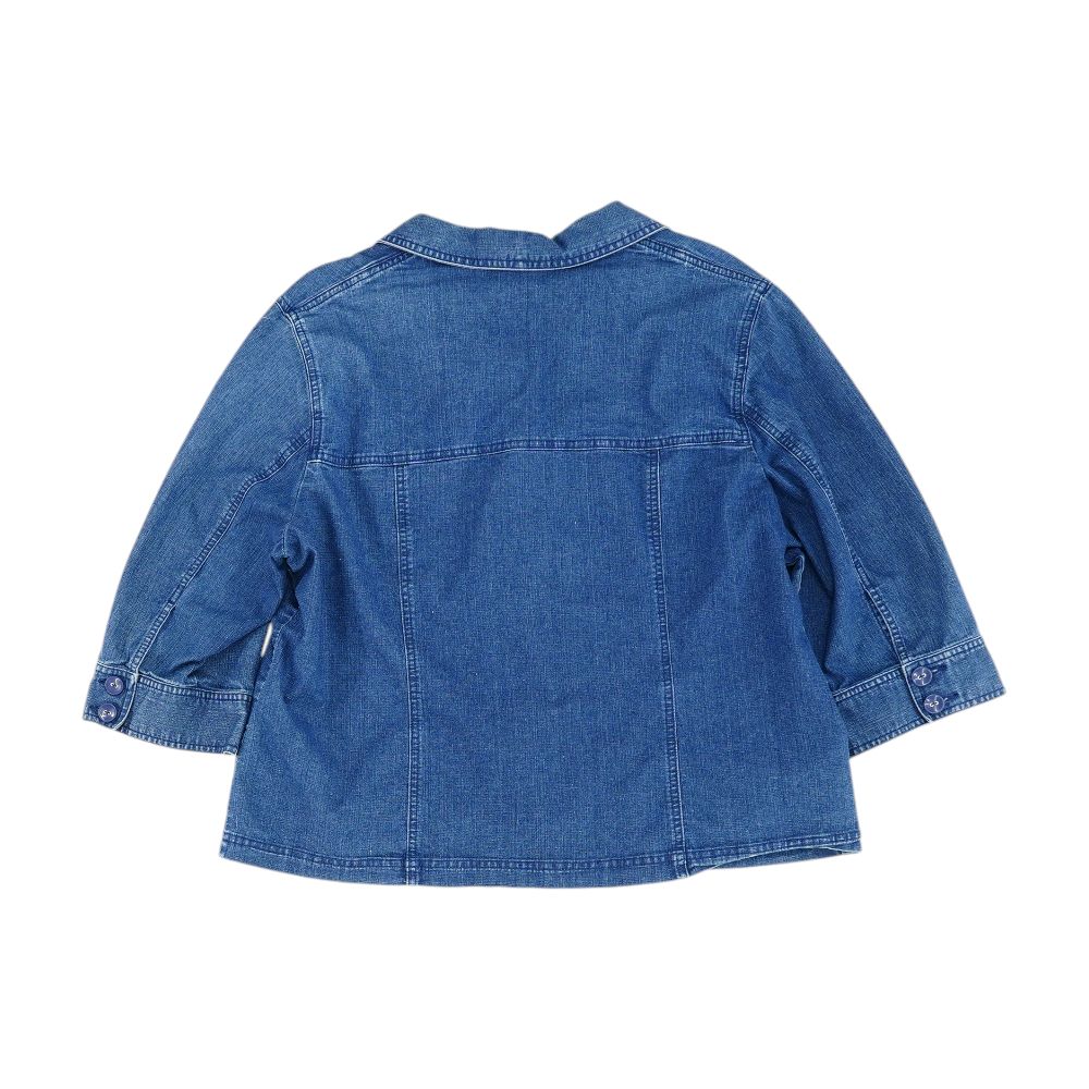 Blue Button Down - Image 2