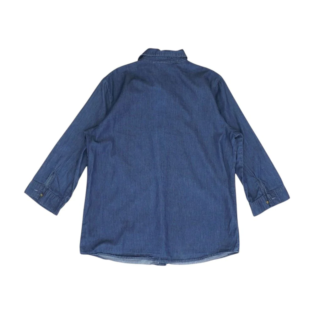 Blue Button Down - Image 2