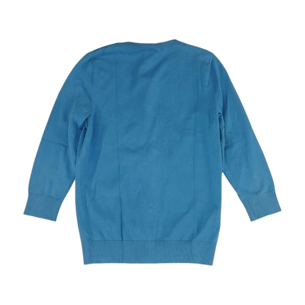 Blue Cardigan Sweater - Image 2