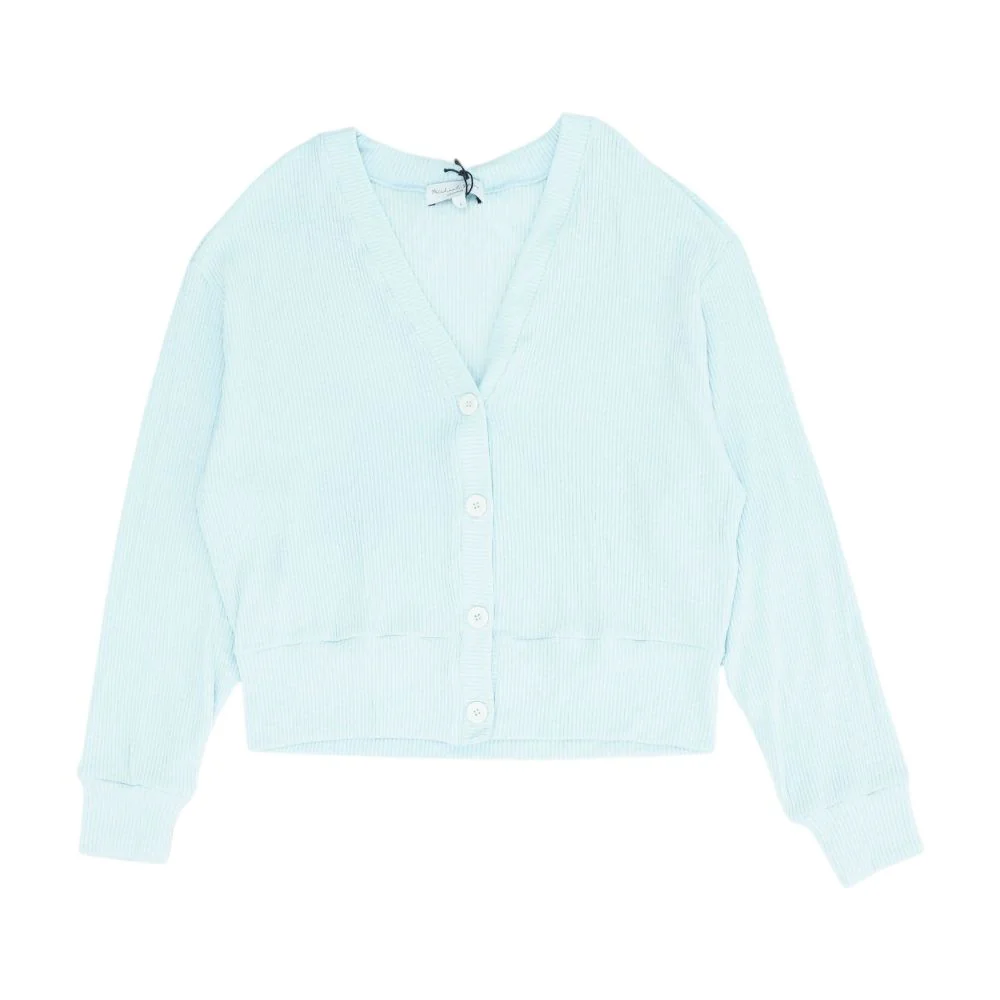 Blue Cardigan Sweater