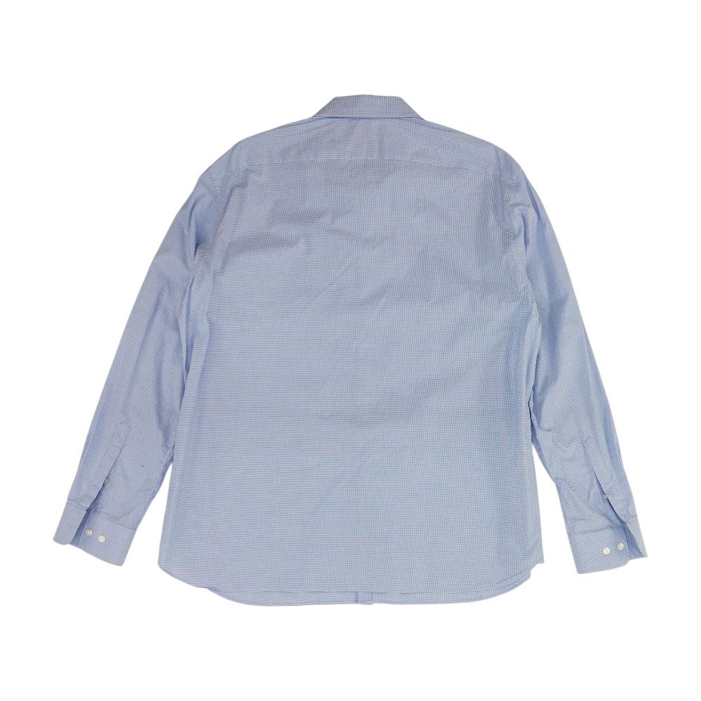 Blue Check Long Sleeve Button Down - Image 2