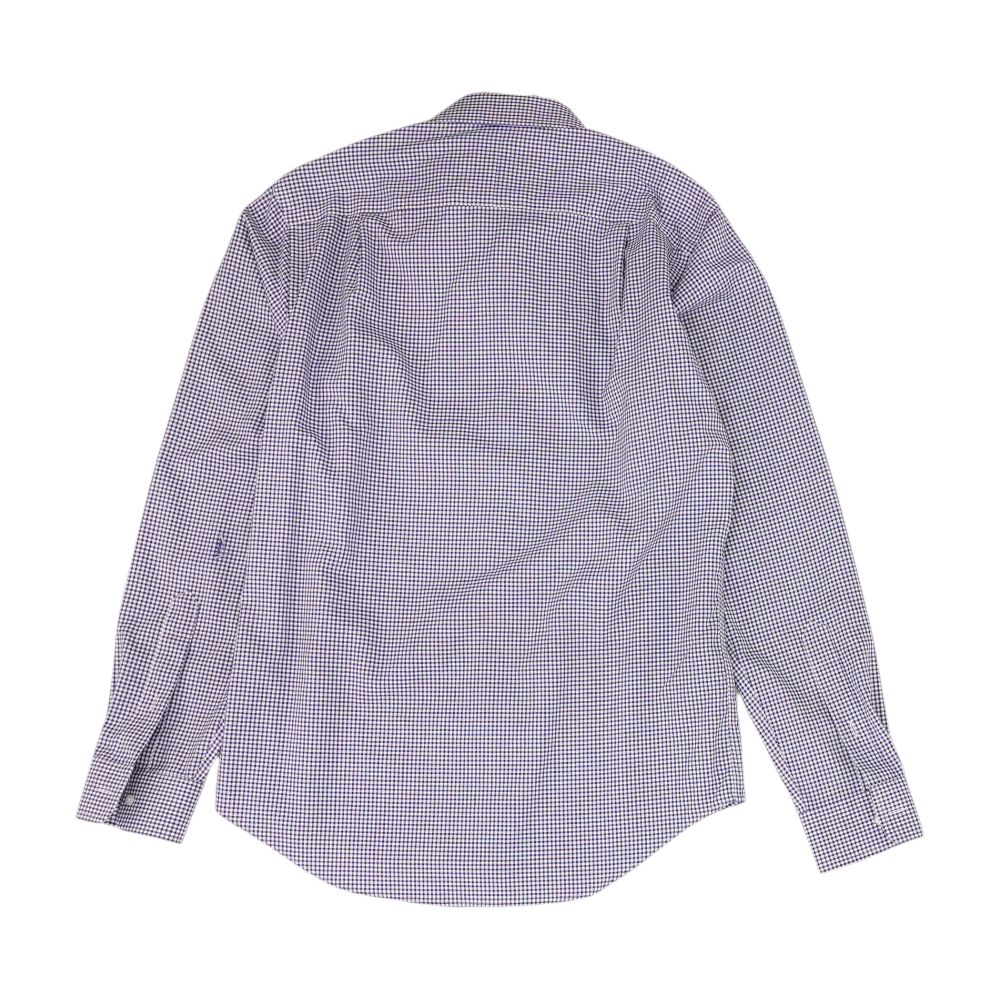 Blue Check Long Sleeve Button Down - Image 2