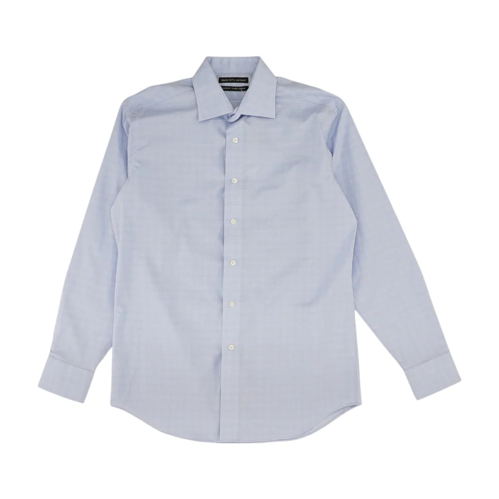 Blue Check Long Sleeve Button Down