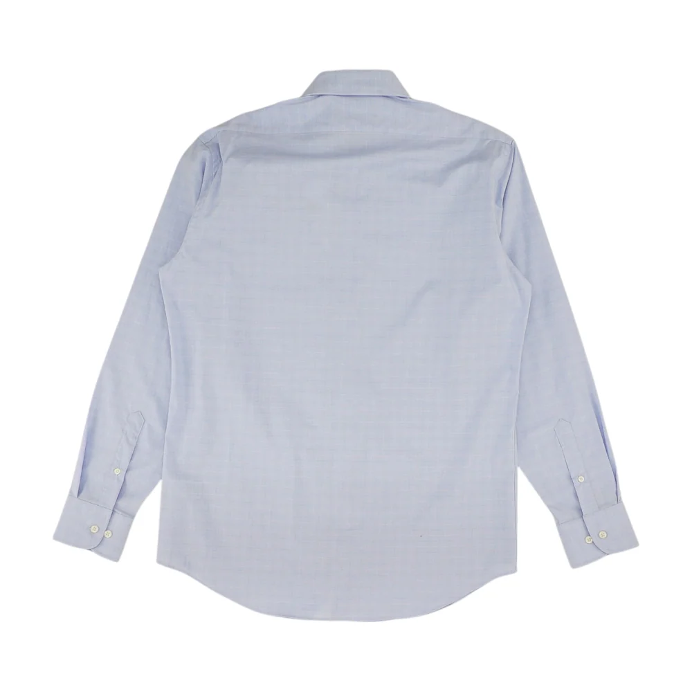 Blue Check Long Sleeve Button Down - Image 2